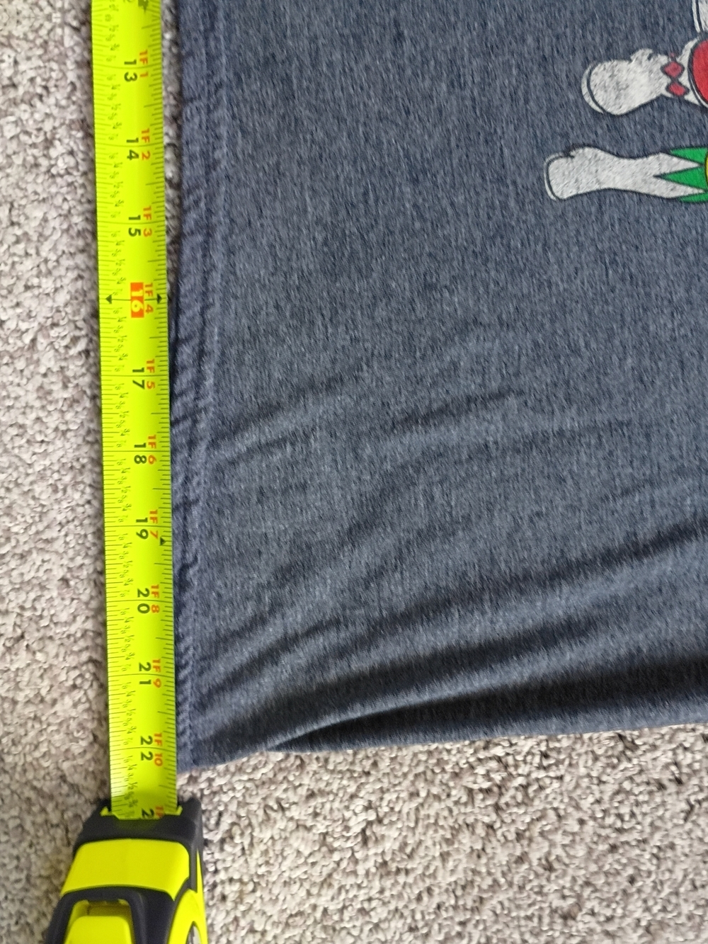 Mighty Morphin Power Rangers Men'raphic Tee Gray + Size L Short Sleeve Crew Neck - Picture 5 of 8